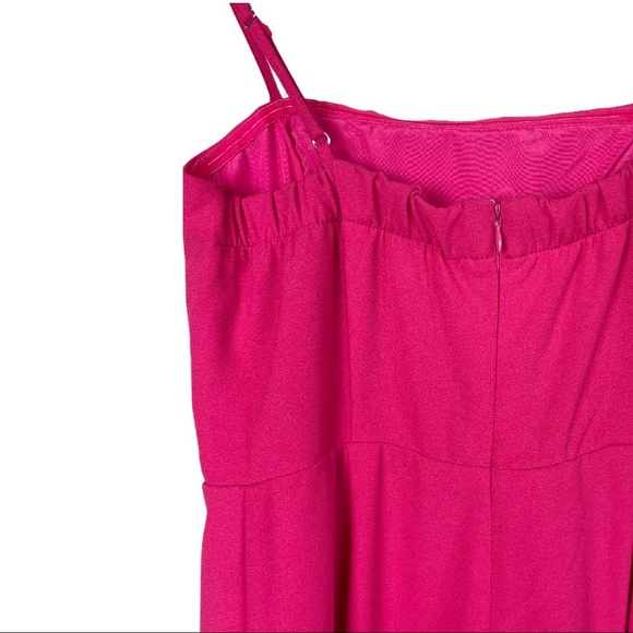 Endless Rose Pink Wide Leg Jumpsuit - Picture 8 of 9